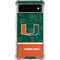 University of Miami U Hurricanes Google Pixel 6 Clear Case